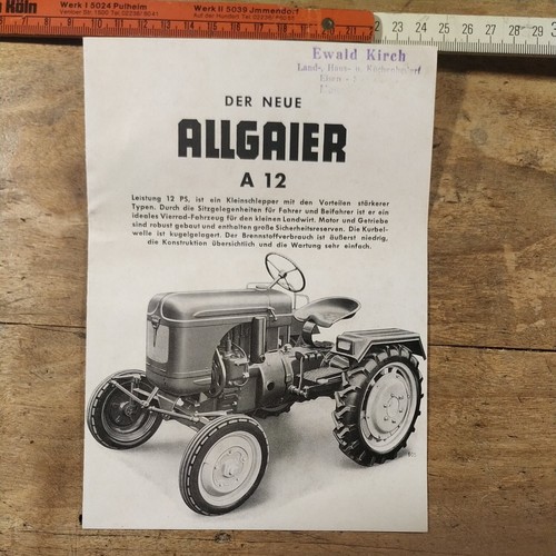 Allgaier porsche schlepper - 9.1,