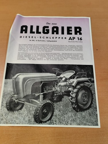 Prospekt porsche allgaier - porsche,