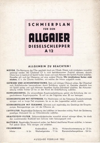 Allgaier a12 diesel - allgaier,